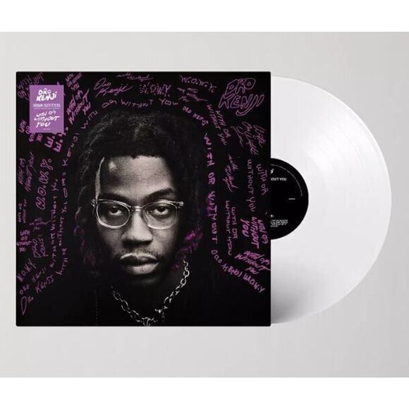 New Dro Kenji With Or Without You Limited Edition White Colored Vinyl Record LP - Picture 1 of 1